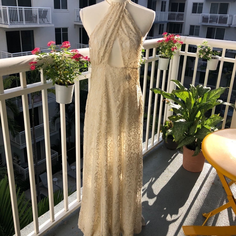 Nasty gal long dress xxs